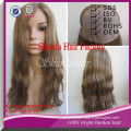 human hair blonde full lace wigs, invisible hair line full lace wigs,custom mono front wigs